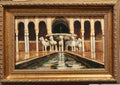 Patio De Los Leones Óleo Marco 30cm x 40cm