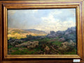 JUAN ESPINA Y CAPÓ (Torrejón de Velasco, Madrid 1848 - 1933) Óleo Paisaje Juan Espina Y Capó 52cm x 77cm