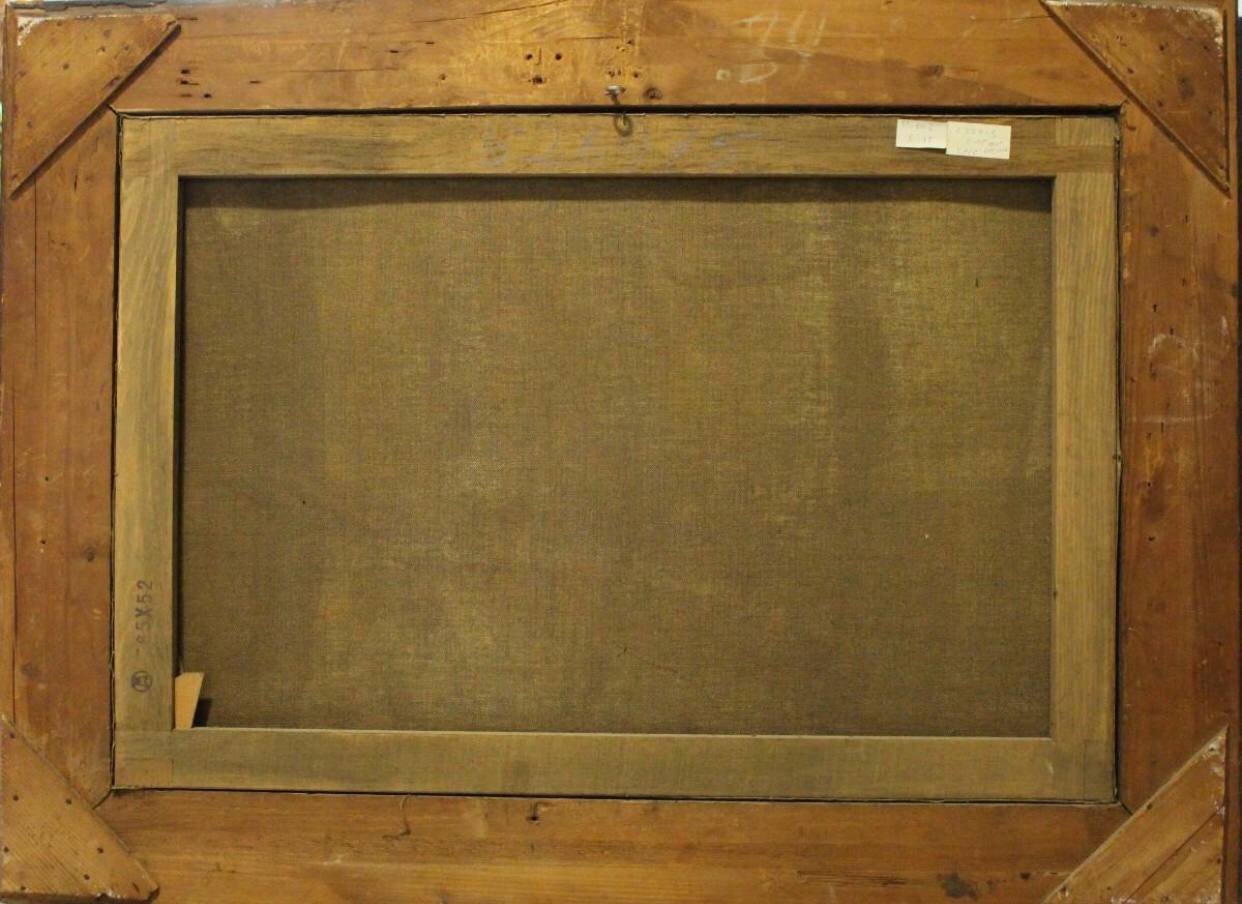 JUAN ESPINA Y CAPÓ (Torrejón de Velasco, Madrid 1848 - 1933) Óleo Paisaje Juan Espina Y Capó 52cm x 77cm